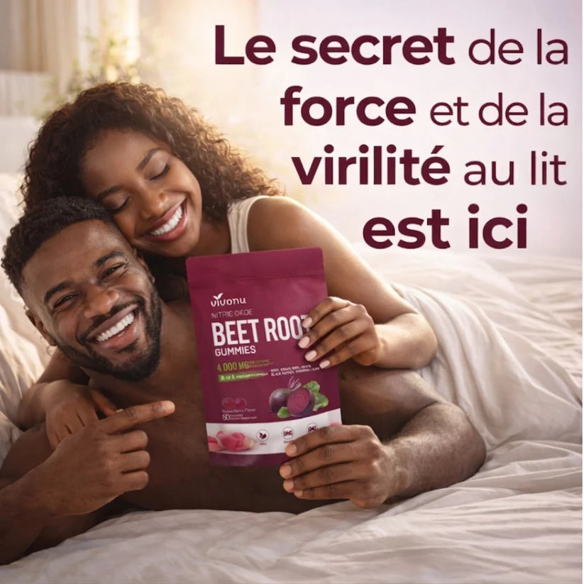 Gummies de betterave premium 8 en 1
